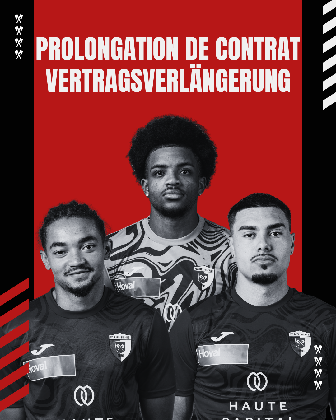 Drei weitere Vertragsverlängerungen