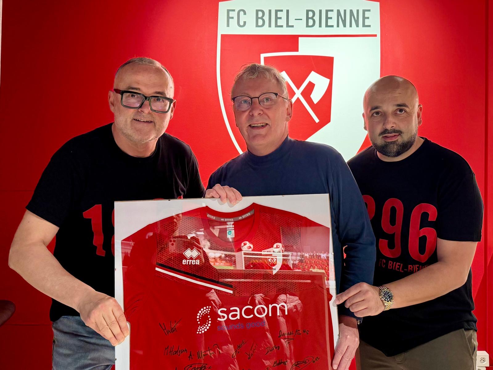 SACOM ist neuer Hauptsponsor der zweiten Mannschaft