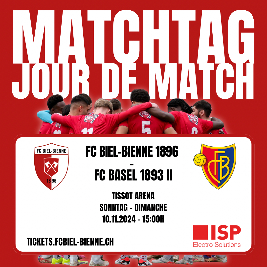 Une cordiale bienvenue à la relève du FC Bâle 1893 et à toutes les spectatrices et tous les spectateurs