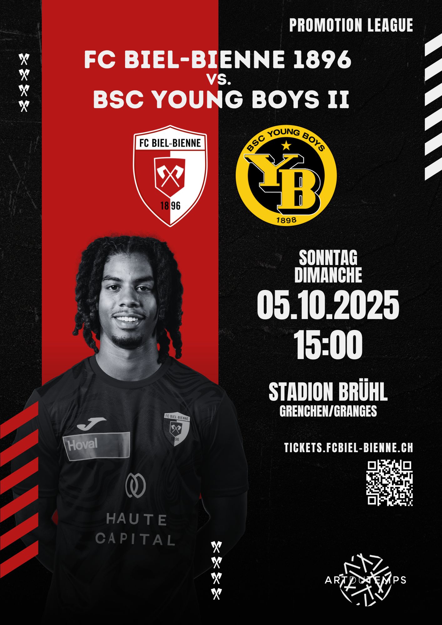 Willkommen der U21 Mannschaft des BSC Young Boys und allen mitgereisten Fans