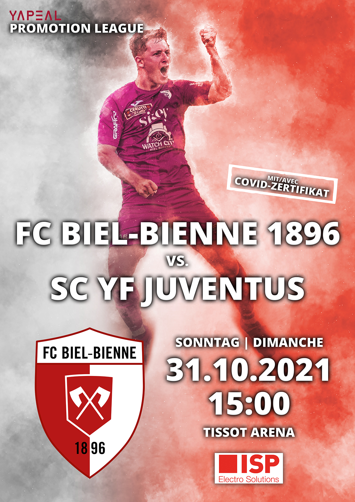 FC Biel-Bienne 1896 vs. SC YF Juventus
