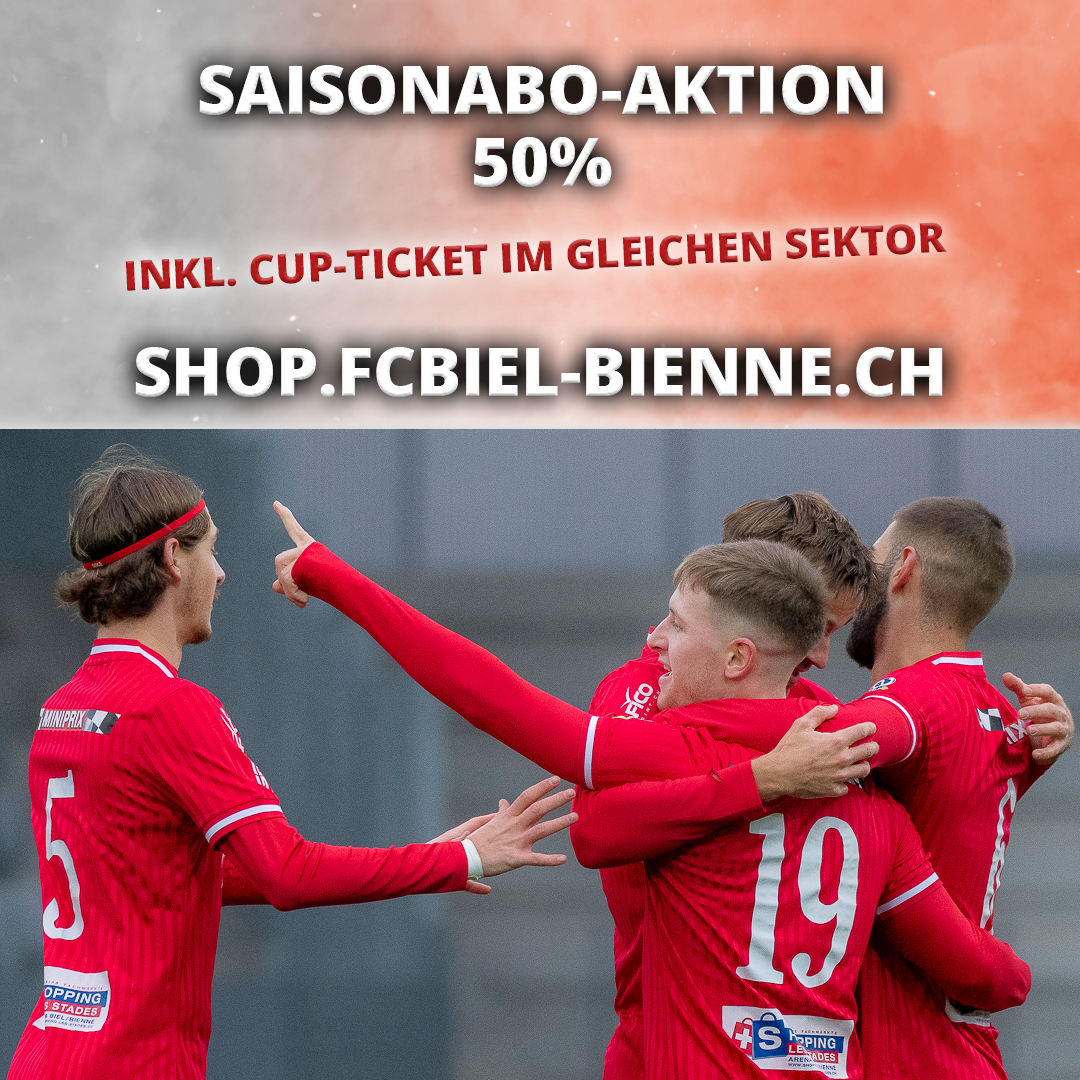 Saison-Abo inkl. gratis Cup-Ticket