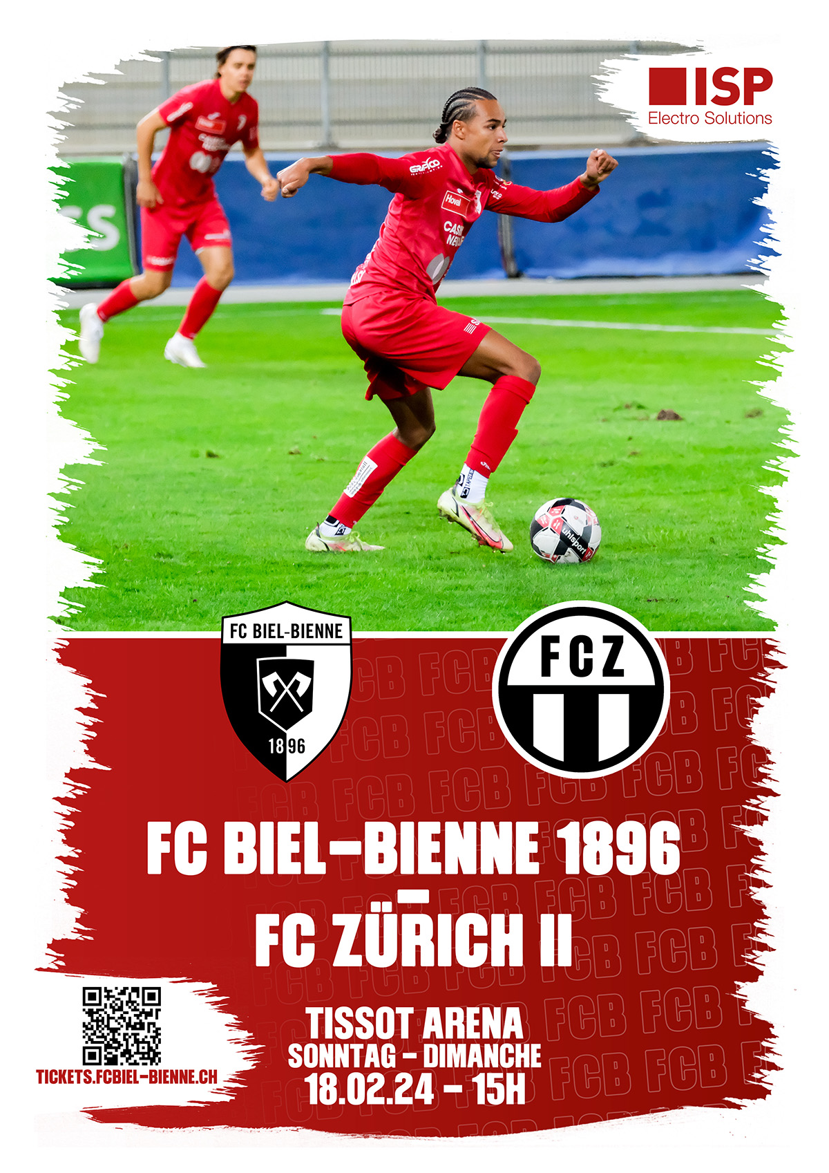 Willkommen dem Nachwuchs des FC Zürich, seinen Fans und allen Anhängern des FC Biel-Bienne 1896