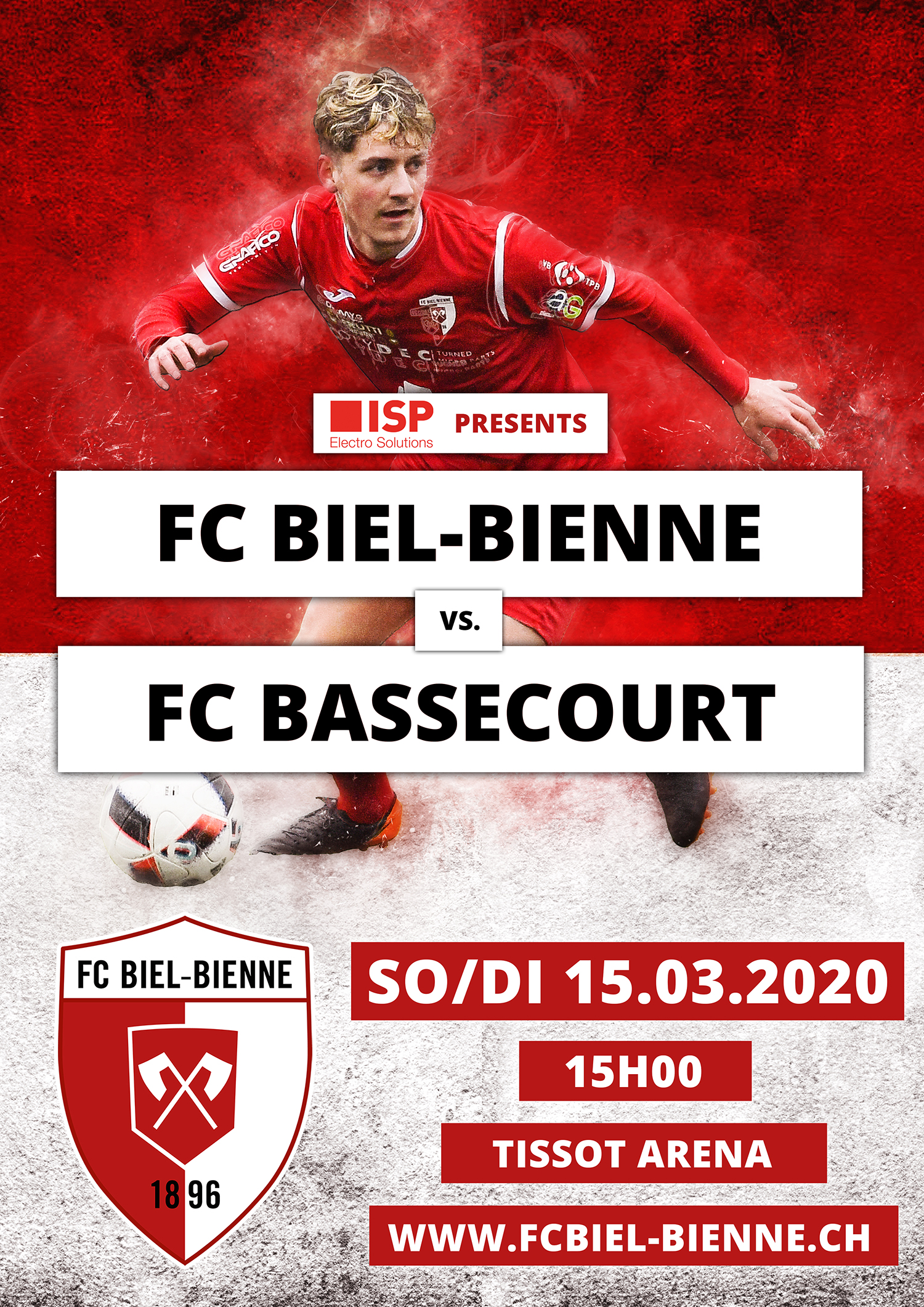 RENVOYÉ: FC Biel-Bienne vs. FC Bassecourt