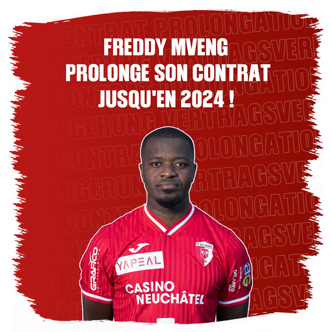  Freddy Mveng prolonge son contrat jusqu'en 2024