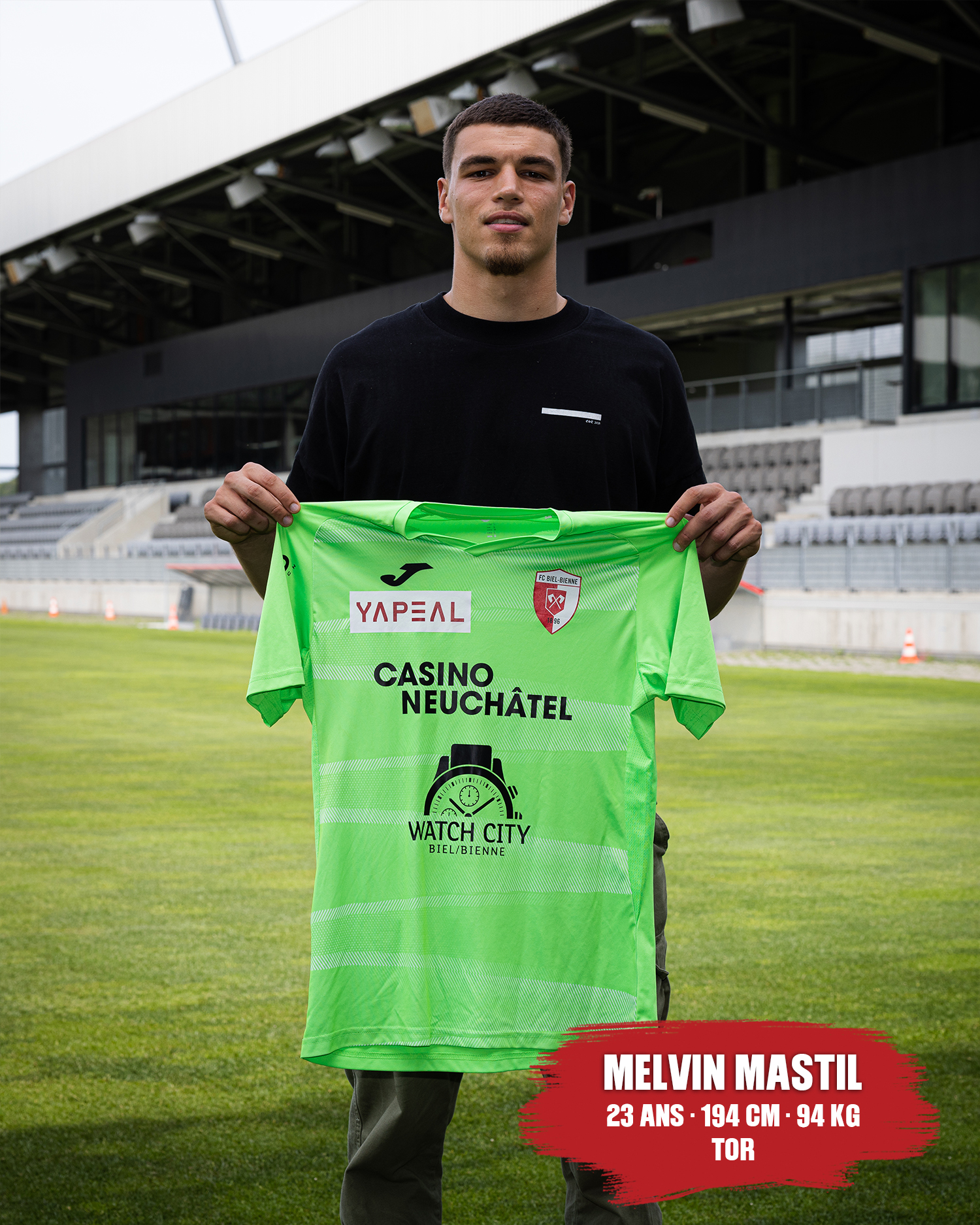 Melvin Mastil rejoint le FC Biel-Bienne 1896