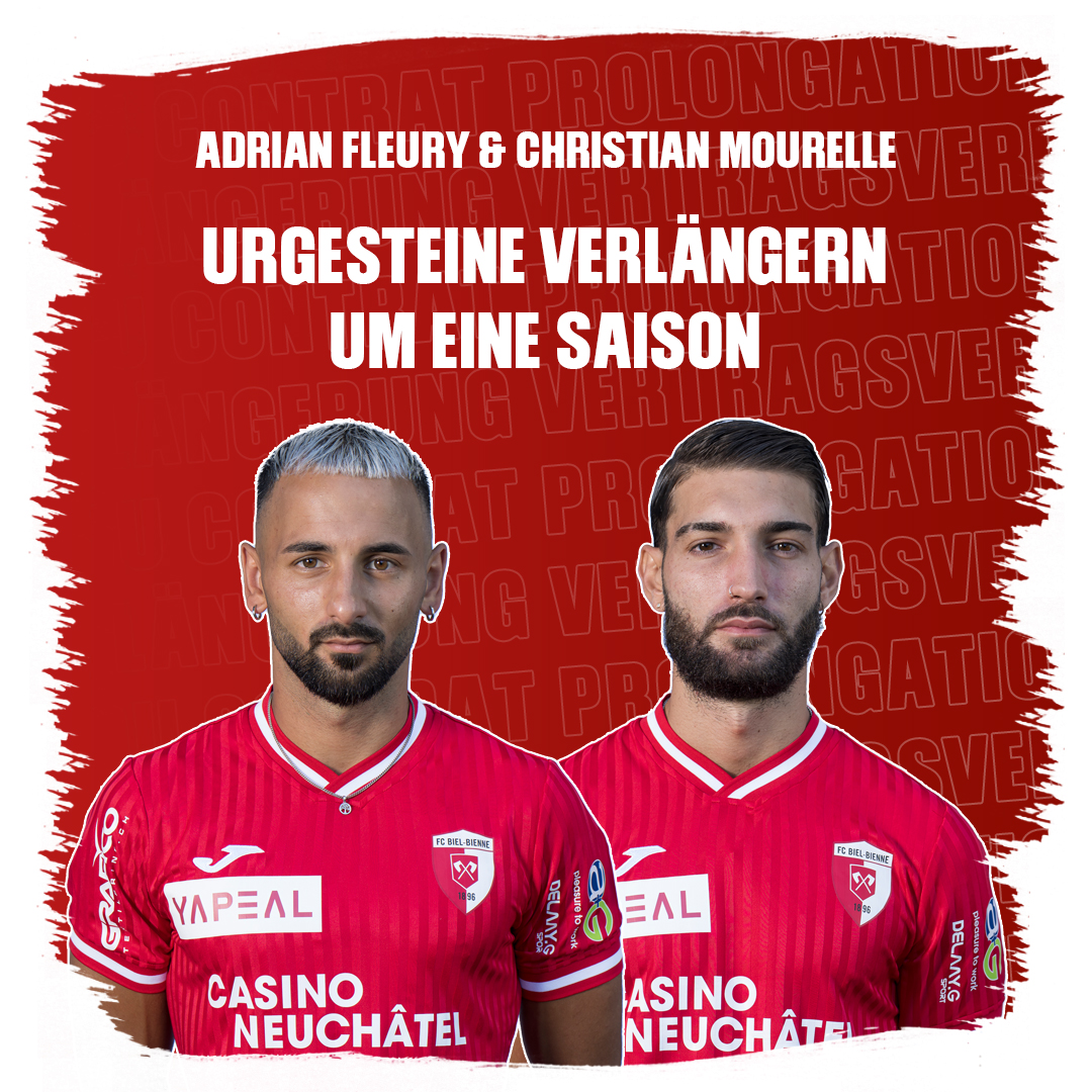 Prolongation de contrat avec Adrian & Christian