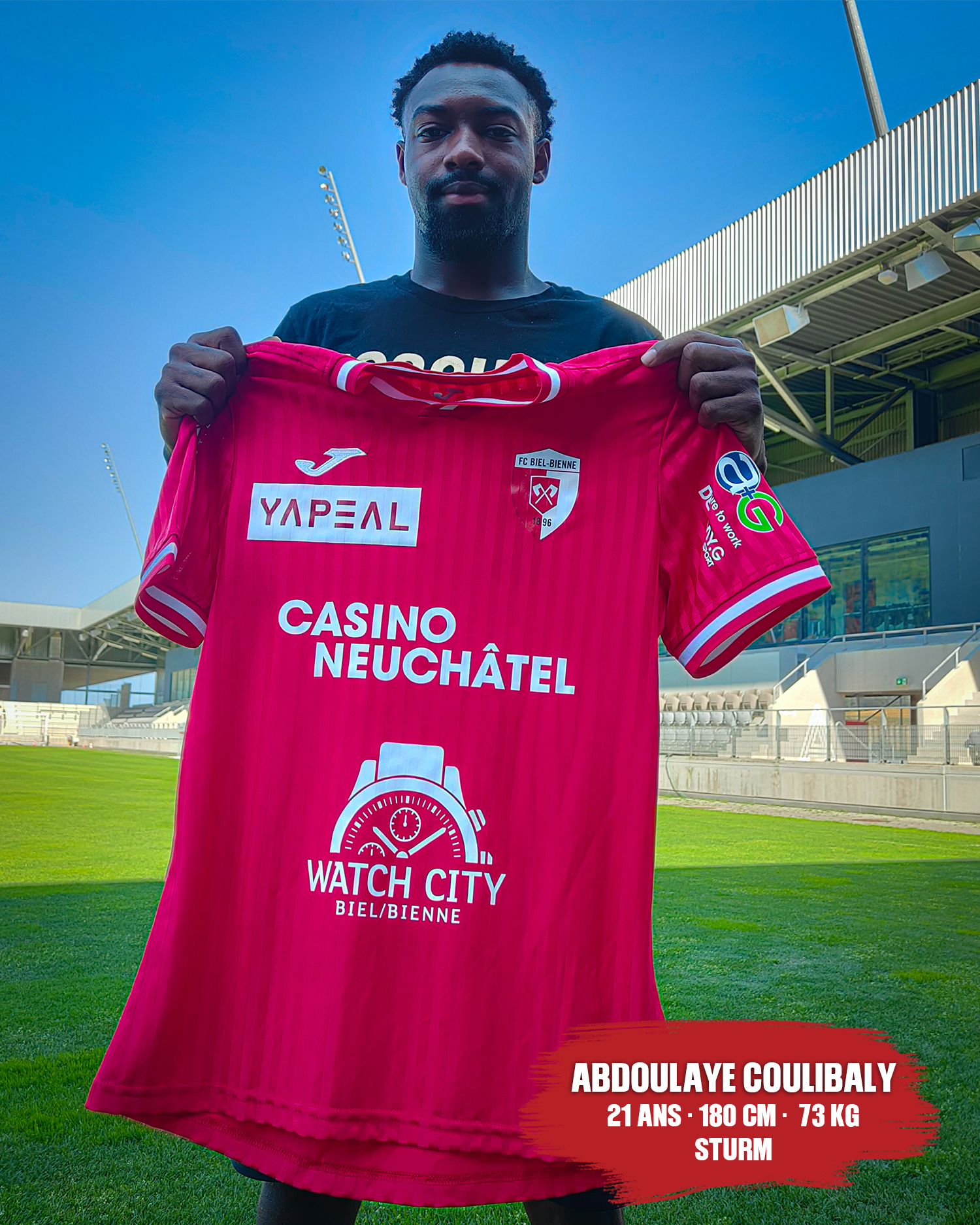 Abdoulaye Coulibaly au FC Bienne
