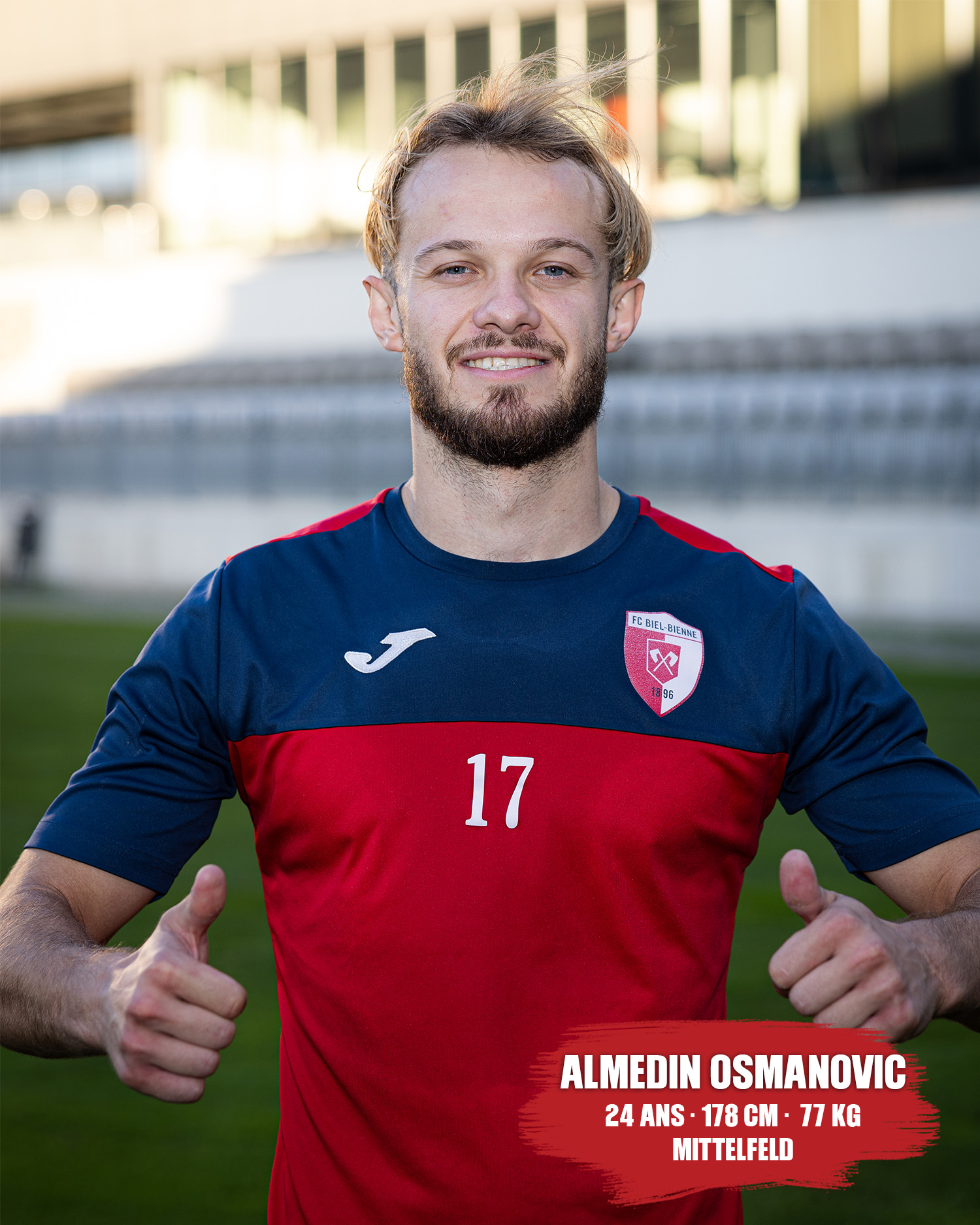 Almedin Osmanovic renforce le FC Biel-Bienne 1896
