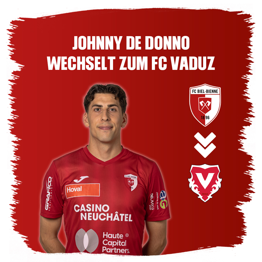 Jonathan De Donno rejoint le FC Vaduz