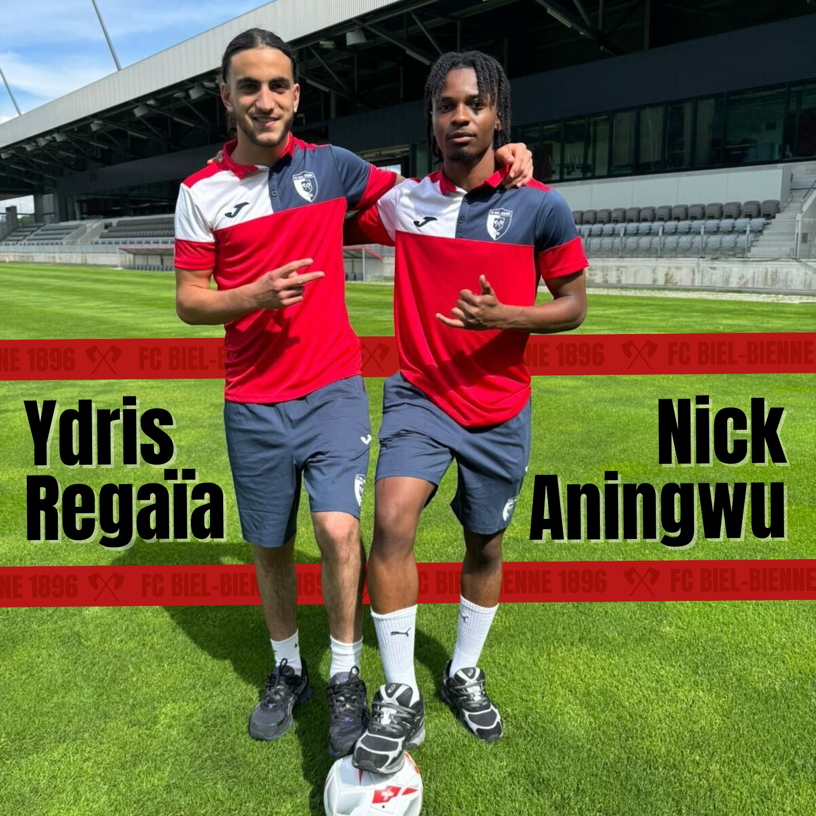Nick Aningwu et Ydris Regaïa feront partie du contingent de la première équipe