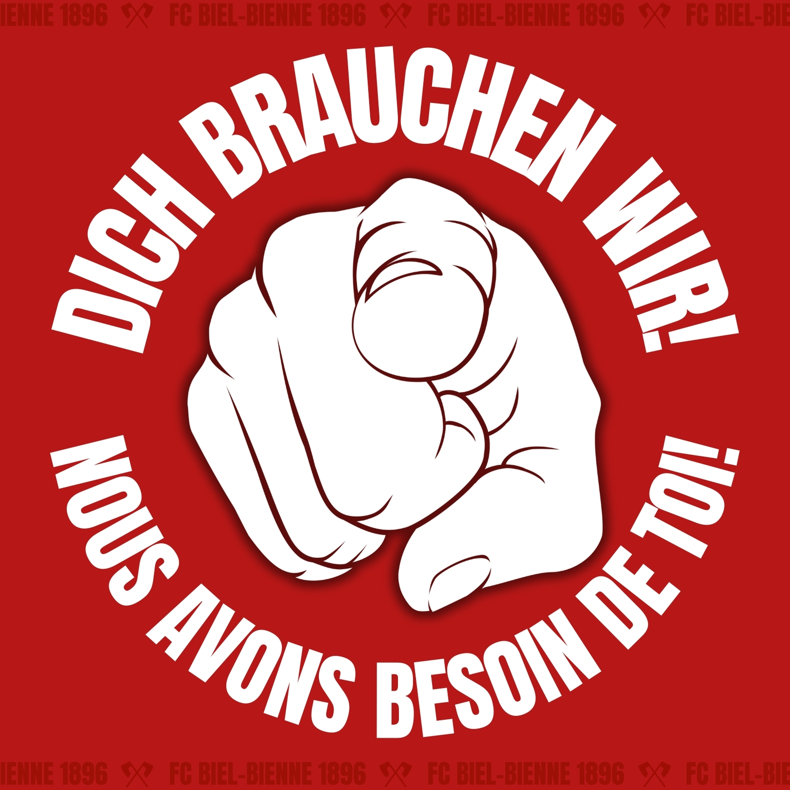 Nous avons besoin de toi!