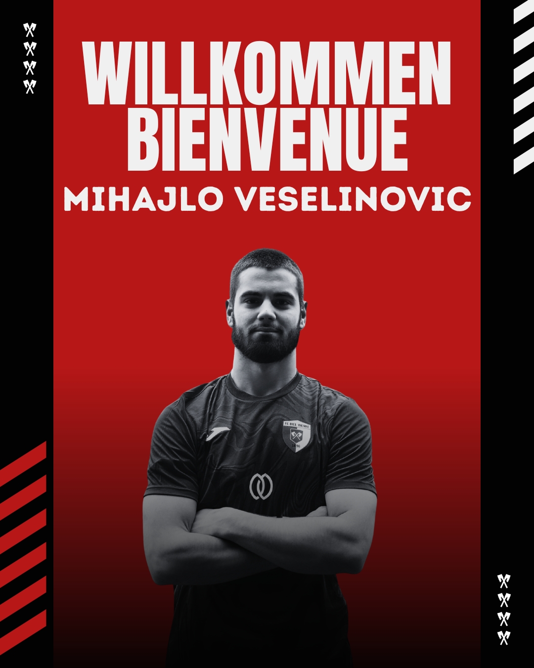 Mihajlo Veselinovic rejoint le FC Biel-Bienne 1896