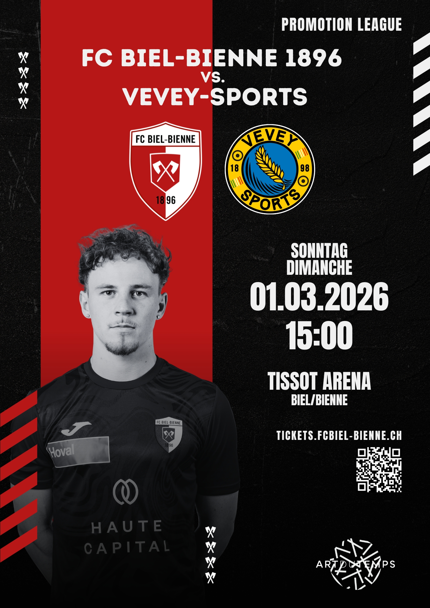 Une cordiale bienvenue Vevey-Sports